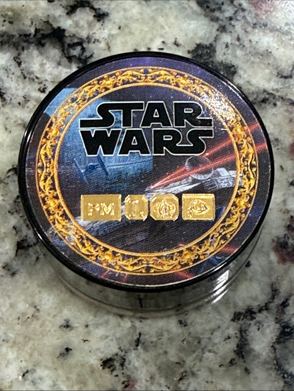 Pat McGrath Star Wars ExtraGalactic Gold Chromaluxe Pigment RARE!